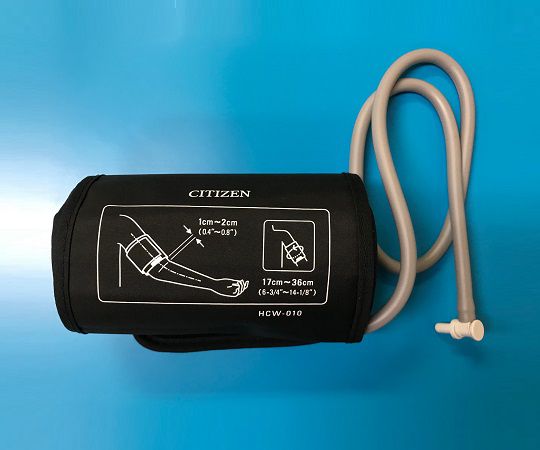 電子血圧計用ハードカフHCW010　白 1