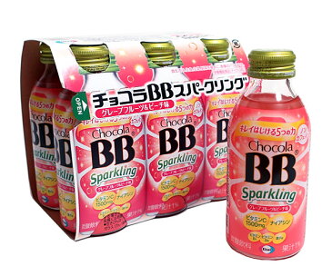 【送料無料】★まとめ買い★　エーザイ チョコラBBスパークリング140ML＊6P　×4個【イージャパンモール】