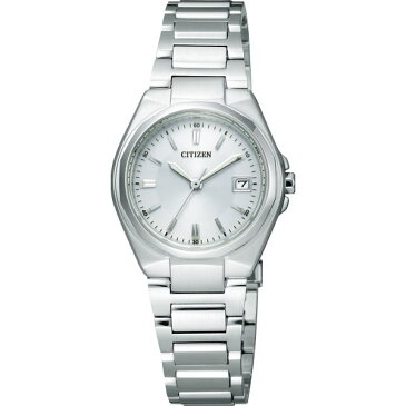 【送料無料】シチズン　シチズン　ソーラーレディース腕時計　ホワイト　EW1381−56A【ギフト館】