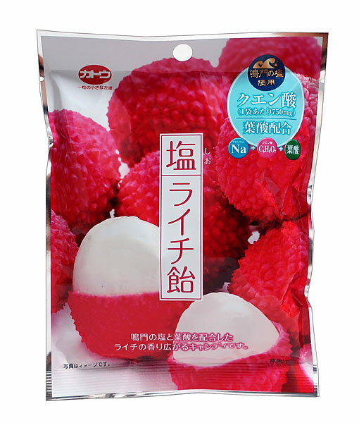 加藤製菓　塩ライチ飴70g【イージャパンモール】