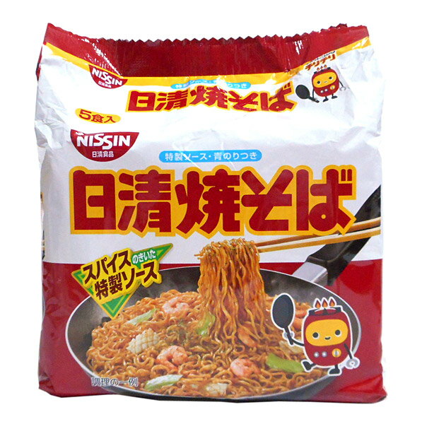 ★まとめ買い★　日清焼そば袋　5食パック　×6個【イージャパンモール】