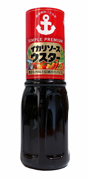 ★まとめ買い★　イカリ　ウスターソース　500ml　×20個【イージャパンモール】