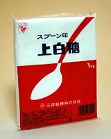 【送料無料】★まとめ買い★　三井製糖　スプーン印　上白糖　1kg　×20個【イージャパンモール】