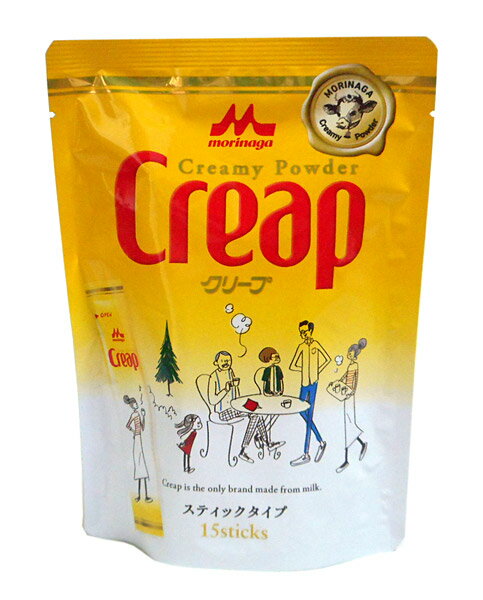 ★まとめ買い★　森永乳業　クリープスティック　3g×15P　×48個【イージャパンモール】