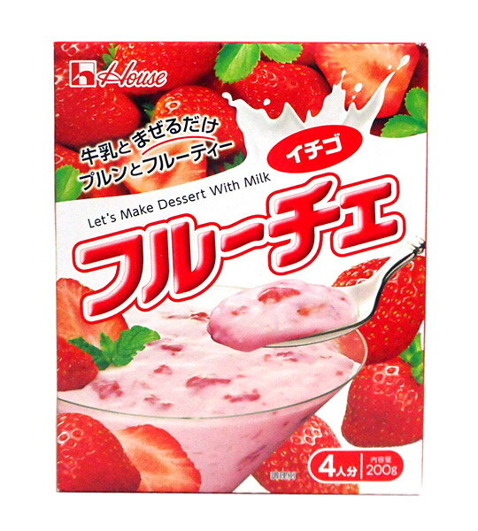 ★まとめ買い★　ハウス食品　フルーチェ　イチゴ　200g　×60個