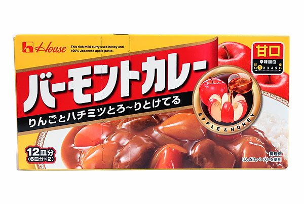 ★まとめ買い★　ハウス食品　バーモントカレー甘口　230G　×60個【イージャパンモール】