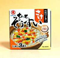 【送料無料】★まとめ買い★　東丸　ちょっとぞうすい　さけ　3袋入　×60個【イージャパンモール】