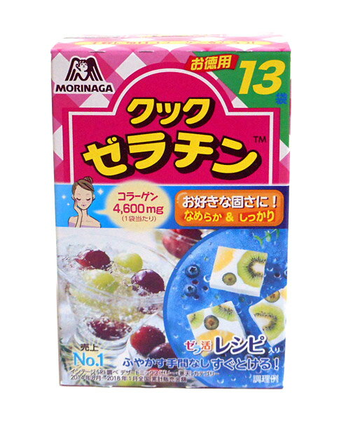 ★まとめ買い★　森永製菓　クックゼラチン13袋入　65G　×60個【イージャパンモール】