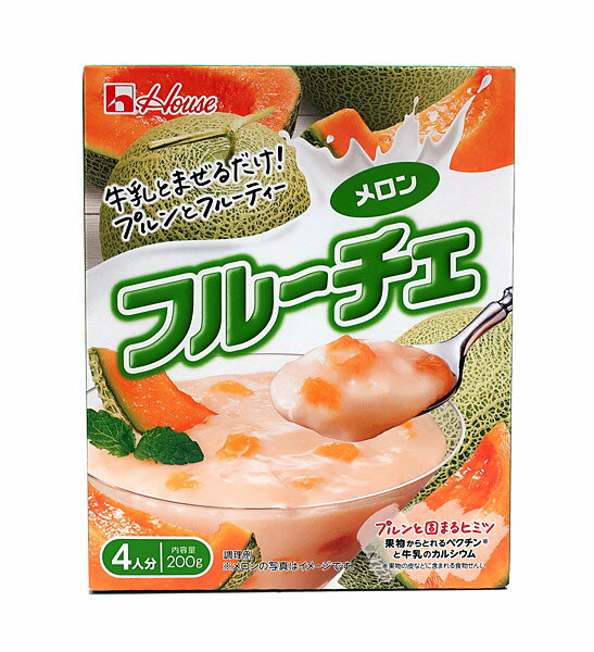 【送料無料】★まとめ買い★　ハウス食品　フルーチェ　メロン　200G　　×60個【イージャパンモール】