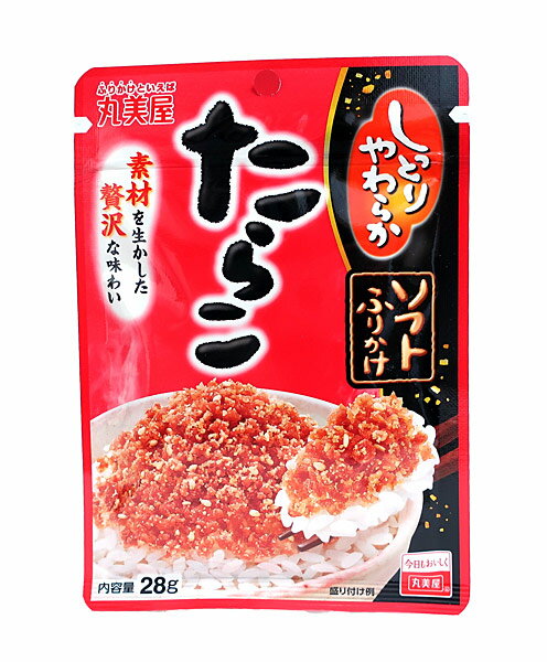 ★まとめ買い★　丸美屋食品　ソフトふりかけ　たらこ28g　×80個【イージャパンモール】