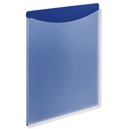 Rakuten - ホルダーファイル(ビジカル)　A4タテ　325×225mm　ブルー　1冊