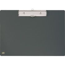 【送料無料】【個人宅届け不可】【法人（会社・企業）様限定】ライオン事務器 PETカラー用箋挟 A4ヨコ ダークグレー 1枚【イージャパンモール】