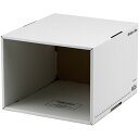 FELLOWES バンカーズボックス 1626sファイルキューブ A4 ホワイト/ブラック 1セット(9個:3個×3パック)