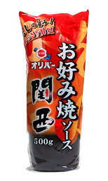 ★まとめ買い★　オリバー　お好み焼ソース　関西　500g　×12個【イージャパンモール】