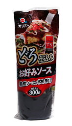 【送料無料】★まとめ買い★　どろ仕込み　お好みソース（辛口）　300g　×12個【イージャパンモール】