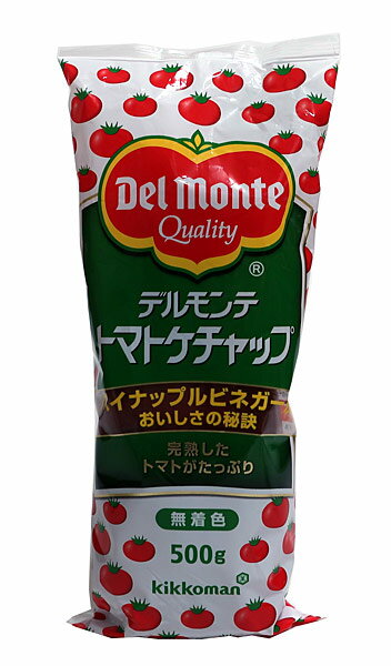 【送料無料】★まとめ買い★　デルモンテ　トマトケチャップ　500g　　×20個【イージャパンモール】