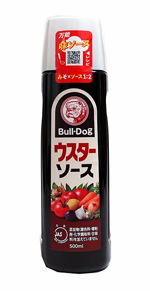 ★まとめ買い★　ブルドック　ウスターソース　500ml　　×20個