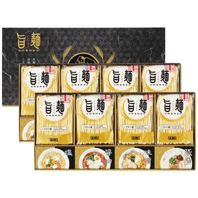 イージャパンアンドカンパニーズ 【送料無料】福山製麺所 「旨麺」ラーメン・スープセット UMS-EO UMS-EO【ギフト館】