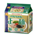 【送料無料】★まとめ買い★ マルチャン 正麺豚骨 5食パック ×18個【イージャパンモール】