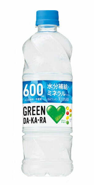 ̵ۡޤȤ㤤ȥ꡼ GREEN DAKARA 600ML24ġڥѥ⡼