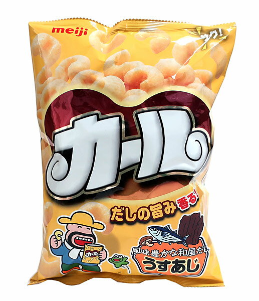 【送料無料】★まとめ買い★　明　治　カール　うすあじ68g　×30個【イージャパンモール】