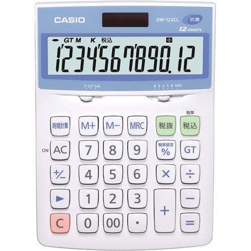 カシオ 抗菌電卓 12桁 デスクタイプ 1台 カシオ 抗菌電卓 12桁 デスクタイプ 1台