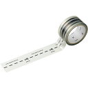 ライオン事務器 センターデザインテープ オクッテ キリトリ線 48mm×30m 1巻(3)