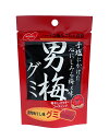 【送料無料】★まとめ買い★ ノーベル 男梅グミ 38g ×6個【イージャパンモール】