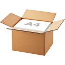 【送料無料】【個人宅届け不可】【法人(会社・企業)様限定】無地ダンボール箱 A4(SS)サイズ 軽量タイプ 高さ250mm 1パック(10枚)【イージャパンモー...