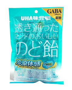 【送料無料】★まとめ買い★　味覚糖　透き通ったミントのおいしいのど飴　92g　×6個【イージャパンモール】