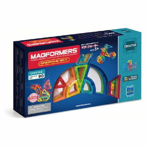 マグ・フォーマー　クリエイティブセット90P【返品・交換・キャンセル不可】【イージャパンモール】