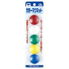 Other - カラーマグネット30mm・カラーMIX【返品・交換・キャンセル不可】【イージャパンモール】