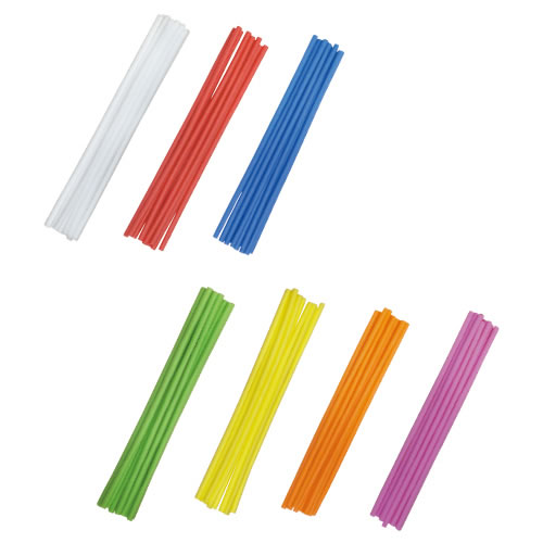 カラーチューブ　（10本）　ピンク【返品・交換・キャンセル不可】【イージャパンモール】