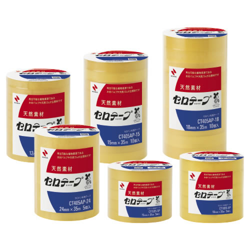 【イージャパンモール】 必ず2通目のメールをご確認ください。※商品はご注文（ご決済）後、2-3営業日で発送（土・日・祝日除く）となります。※配送業者と契約がないため、送付先が北海道・沖縄・離島の場合キャンセルとさせていただきます。※発送予定日は、在庫がある場合の予定日となります。 ※在庫がない場合には、キャンセルとさせて頂きます。 ※納期が遅れます場合には改めてご連絡させて頂きます。※商品の写真はイメージです。 ※お手元に届く商品は、商品名に記載してある色・柄・型番の商品が届きます。 　ご注文のキャンセルおよびご返品がお承りできない商品となるため、ご注文の際には必ずご確認ください。 ※本商品はのし・ラッピング包装はお承りできない商品となります。天然素材で作られたセロテープは環境に配慮したエコ製品。 「バイオマスマーク」の認定商品です。 基材/セロハン 粘着剤/天然ゴム系 商品種別：18mm幅 （5巻）【メーカー・製造または販売元】ニチバン【広告文責】株式会社イージャパンアンドカンパニーズ 072-875-6666《ご注意ください》 ※本商品はキャンセル・返品・交換不可の商品です。 ※商品の性質上、返品・交換・キャンセルはお受けできません。 　不良品、内容相違、破損、損傷の場合は良品と交換いたします。 　但し、商品到着から3日以内にご連絡をいただけない場合、交換いたしかねますのでご注意ください。 ※商品がリニューアルしている場合、リニューアル後の商品にてお届けとなる場合がございます。[関連キーワード：文具 事務用品]