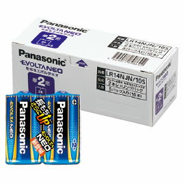 エボルタネオ乾電池単2形（10本）【返品・交換・キャンセル不可】【イージャパンモール】