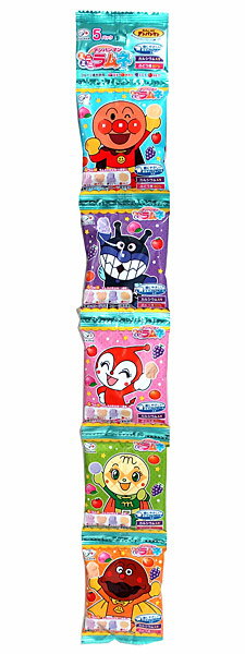 【送料無料】★まとめ買い★　不二家　アンパンマンミニミニラムネ5連　50g　×20個【イージャパンモール】