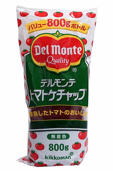 ★まとめ買い★　デルモンテ　トマトケチャップバリュー　800g　×12個