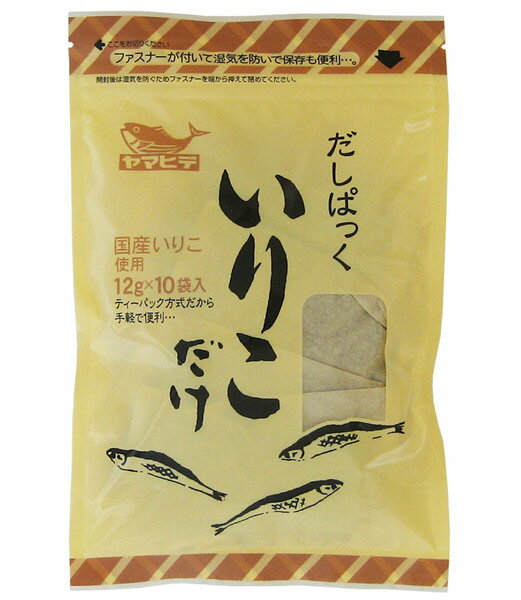 【送料無料】★まとめ買い★　ヤマヒデ　いりこだけ10P 12GX10　×30個【イージャパンモール】