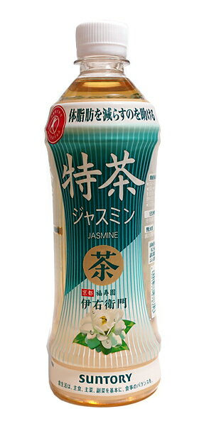 【送料無料】★まとめ買い★　PET　特茶　ジャスミン　手売用　500mL　×24個【イージャパンモール】