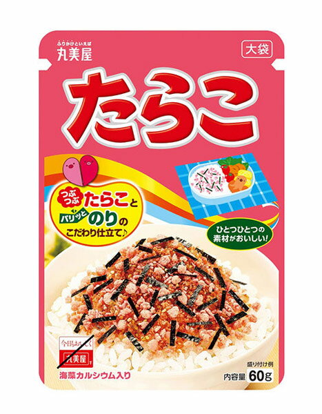 ★まとめ買い★　丸美屋　たらこ 大袋 60G　×80個【イージャパンモール】