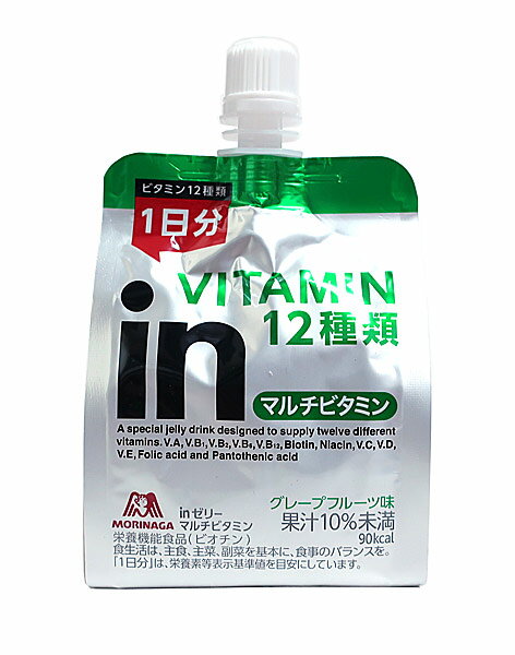 【送料無料】★まとめ買い★ 森永食品 ウイダーinゼリーマルチビタミンイン 180g ×36個【イージャパンモール】