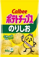 【送料無料】★まとめ買い★　カルビー　ポテトチップスのりしお　×12個【イージャパンモール】