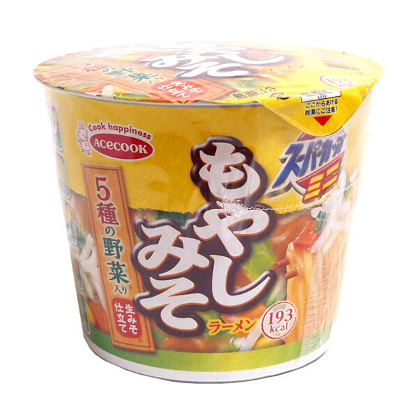 ★まとめ買い★　エースコックミニもやし味噌ラーメン　51G　×24個【イージャパンモール】