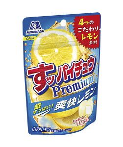 ★まとめ買い★　森永　すッパイチュウプレミアム　レモン　32g　×10個【イージャパンモール】