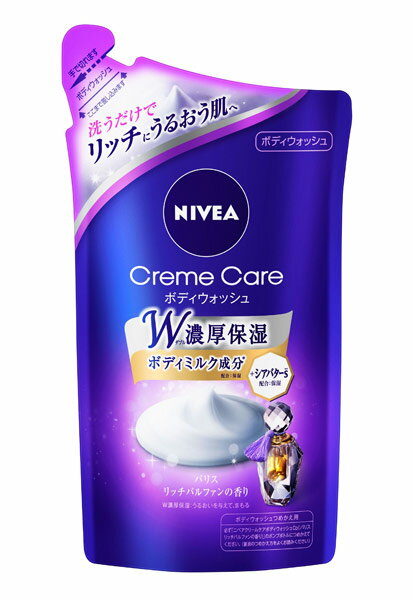ニベア クリームケアボディウォッシュ パリスリッチパルファン詰替 360ml【イージャパンモール】