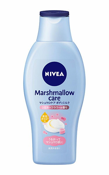 【送料無料】★まとめ買い★　ニベア　マシュマロケアボディミルク　シルキーフラワーの香り　200ml　×24個【イージャパンモール】