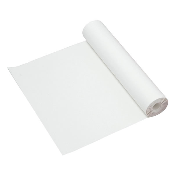 株式会社あかしや　下敷　半切　毛氈　2ミリ　白【逸品館】