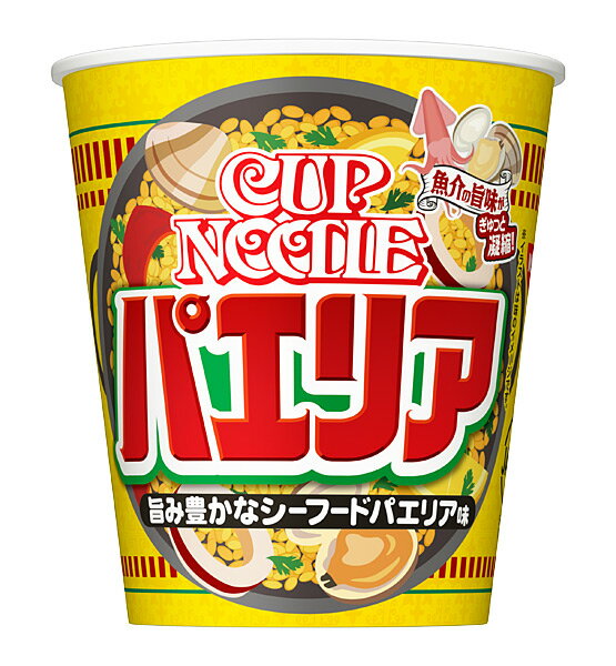 ★まとめ買い★　日清　カップヌードル　シーフードパエリア味　89g　×12個【イージャパンモール】のサムネイル
