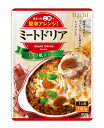 【イージャパンモール】【返品・交換・キャンセル不可】 ※ご注文確認メールは2通送信されます。 送料等の変更がございますので、当店からのご注文確認メール（2通目)を必ずご確認ください。 ※2通目のメールをご案内した後でのキャンセルやお届け先の変更等はお承りできませんのでご注意ください。 ※本商品は熨斗・包装（ラッピング）はお承り出来ない商品となります。※商品はご注文（ご決済）後、5-7営業日で発送（土・日・祝日除く）となります。※配送業者と契約がないため、送付先が北海道・沖縄・離島の場合キャンセルとさせていただきます。※掲載商品の在庫について 掲載商品につきましては、他店併売商品となります。 「在庫有り」の記載がありましても、ご注文後に完売やメーカー欠品となる場合がございます。 完売やメーカー欠品の場合には、ご注文をキャンセルとさせて頂く場合がありますので予めご了承下さい。 ※発送予定日は、在庫がある場合の予定日となります。 ※納期が遅れます場合には改めてご連絡させて頂きます。粗挽き牛肉とマッシュルームを煮込んだミラノ風仕立てのドリアソースです。 ●原材料名 野菜（玉ねぎ（中国又は国産）、人参）、ソテーオニオン、小麦粉、豚脂、乳等を主要原料とする食品、マッシュルーム、トマトペースト、牛肉、デミグラスソース、食塩、砂糖、粒状大豆たん白、ビーフエキス、赤ワイン、ウスターソース、しょうゆ加工品、チーズ風味濃縮物、にんにくペースト、香辛料、クリーム加工品／調味料（アミノ酸等）、着色料（カラメル、ココア）、香料、香辛料抽出物、（一部に小麦・卵・乳成分・牛肉・大豆・りんご・ゼラチンを含む） ●本品に含まれるアレルギー物質 小麦・卵・乳成分・牛肉・大豆・りんご・ゼラチン （※使用する原材料の変更などにより、ウェブサイトに掲載されているアレルゲン情報と、製品パッケージに記載されている内容が異なる場合もございます。 ご購入、お召し上がりの際には、お手元の製品パッケージの表示でアレルゲン情報をご確認ください。 ） ●賞味期限 パッケージに記載 ●保存方法 常温で保存してください。 ●栄養成分（1袋（140g）当り） エネルギー・・・129kcal たんぱく質・・・4.5g 脂質・・・6.4g 炭水化物・・・13.3g 食塩相当量・・・2.4g (推定値） 140g×24個【メーカー・製造または販売元】ハチ食品株式会社06-6471-3785【広告文責】株式会社イージャパンアンドカンパニーズ 072-875-6666《ご注意ください》 ※本商品はキャンセル・返品・交換不可の商品です。 ※商品の写真はイメージです。 お手元に届く商品は、商品名に記載してある色・柄・型番の商品が届きます。 ※本商品は簡易梱包でのお届けとなります。 ※場合によっては上記お日にちよりもお届けまでにお時間をいただく場合がございます。 ※商品がリニューアルしている場合、リニューアル後の商品をお届けする場合がございます。 リニューアルにより商品内容、容量、パッケージ等が異なる場合であってもキャンセル・返品・交換はお承りしておりません。 ※ご注文をご確認および承らせて頂いた後に、欠品やメーカー廃盤等で商品がご用意出来ない場合は、該当商品をキャンセルとさせて頂きます。 ※不良品、内容相違、破損、損傷の場合は良品と交換させていただきますが、完売やメーカー欠品などの場合にはご返金でのご対応とさせていただきます。 但し、商品到着から3日以内にご連絡をいただけない場合、ご対応致しかねます。[関連キーワード：食品　レトルト　ドリアソース　ミラノ風　1人前　パウチ食品]