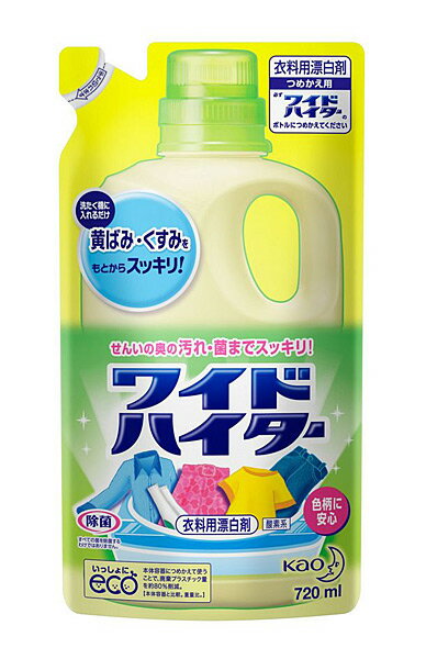 【送料無料】★まとめ買い★　ワイドハイター　つめかえ用　720ml　×15個【イージャパンモール】